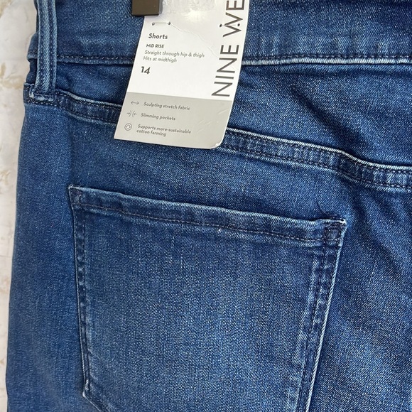 Nine West Mid Rise Shorts - Picture 9 of 10